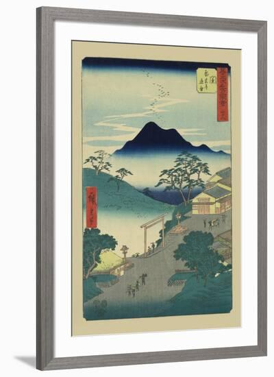 Seki-Ando Hiroshige-Framed Art Print