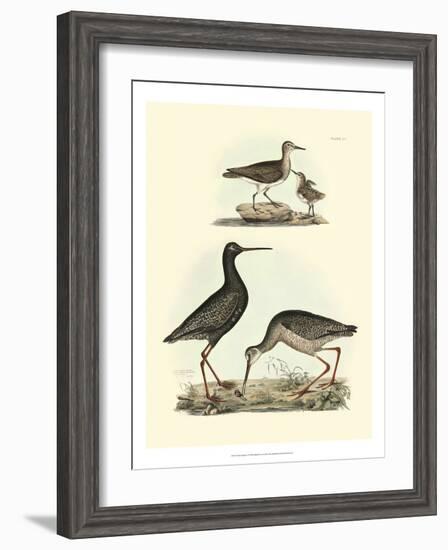 Selby Sandpipers I-John Selby-Framed Art Print