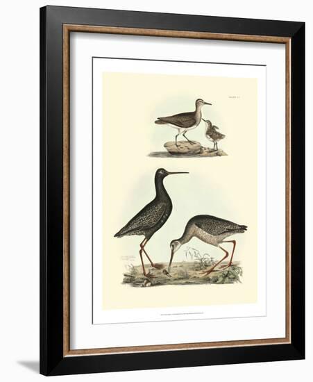 Selby Sandpipers I-John Selby-Framed Art Print