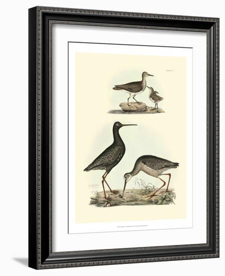 Selby Sandpipers I-John Selby-Framed Art Print