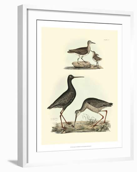 Selby Sandpipers I-John Selby-Framed Art Print