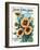 "Select Flower Seeds" Vintage Seed Catalog Sun Flowers-null-Framed Art Print