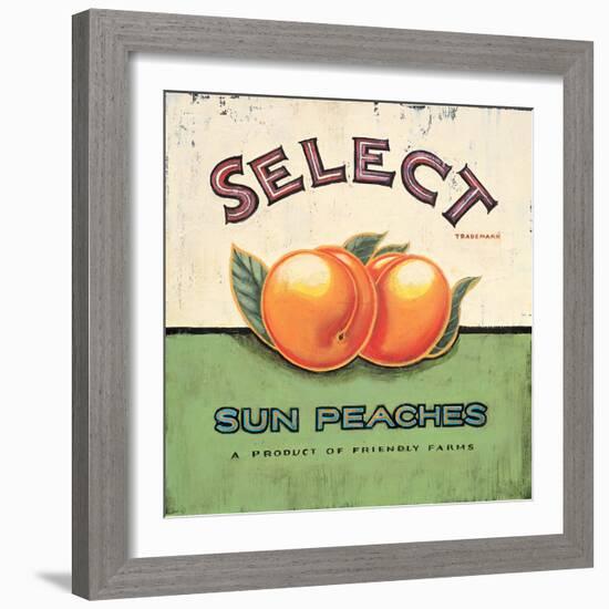 Select Peaches-Angela Staehling-Framed Art Print