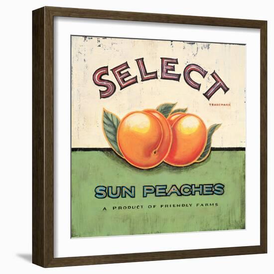 Select Peaches-Angela Staehling-Framed Art Print