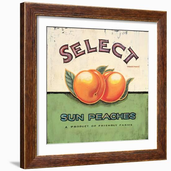 Select Peaches-Angela Staehling-Framed Art Print