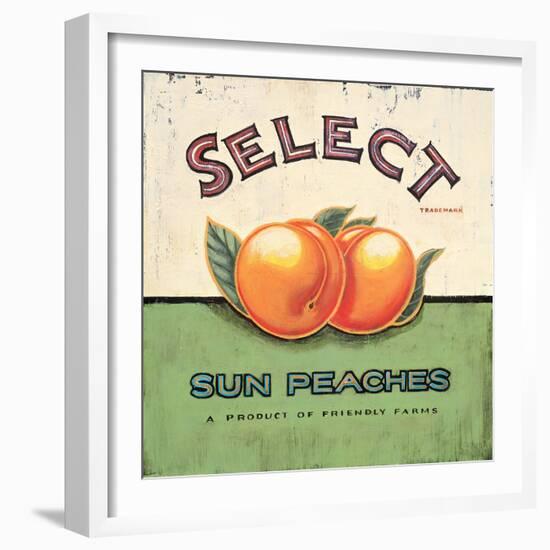 Select Peaches-Angela Staehling-Framed Art Print