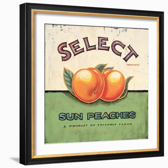 Select Peaches-Angela Staehling-Framed Art Print