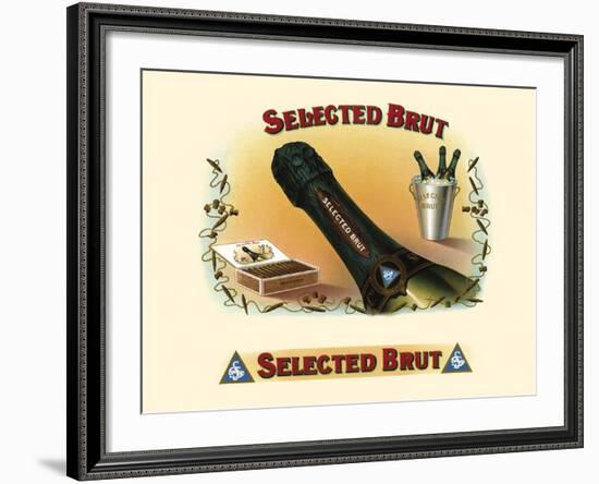 Selected Brut-S.S. Co.-Framed Art Print