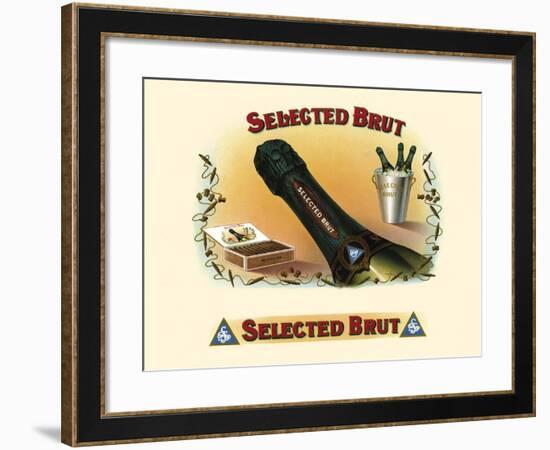 Selected Brut-S.S. Co.-Framed Art Print