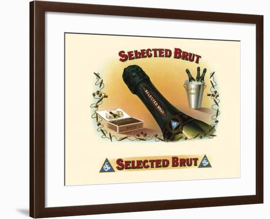 Selected Brut-S.S. Co.-Framed Art Print