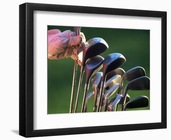 Selecting Golf Club-Mitch Diamond-Framed Photographic Print