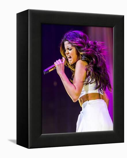 Selena Gomez-null-Framed Stretched Canvas