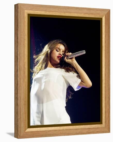 Selena Gomez-null-Framed Stretched Canvas