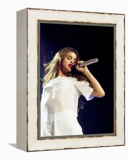 Selena Gomez-null-Framed Stretched Canvas