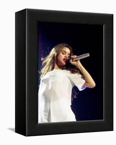 Selena Gomez-null-Framed Stretched Canvas