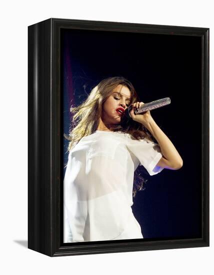 Selena Gomez-null-Framed Stretched Canvas