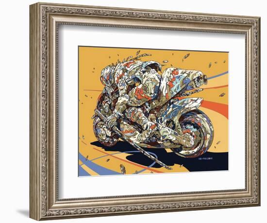 Self Acceleration-HR-FM-Framed Art Print