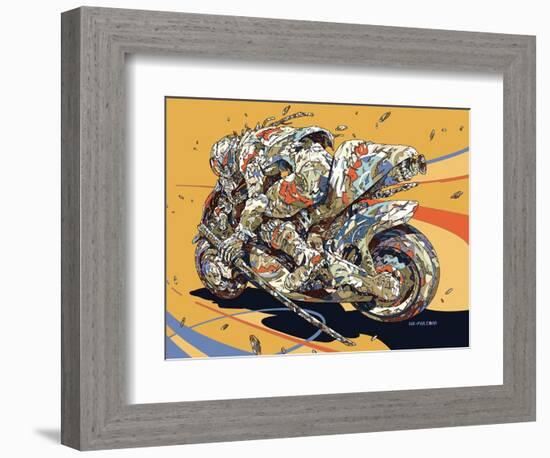 Self Acceleration-HR-FM-Framed Art Print