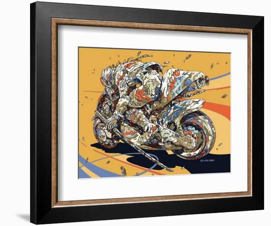 Self Acceleration-HR-FM-Framed Art Print