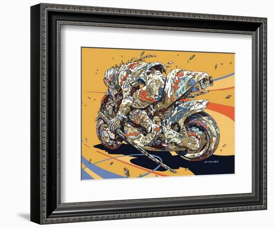 Self Acceleration-HR-FM-Framed Art Print