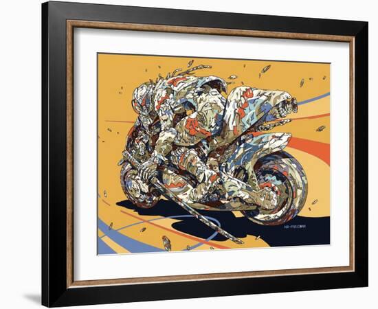 Self Acceleration-HR-FM-Framed Art Print