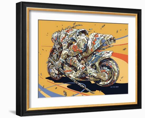 Self Acceleration-HR-FM-Framed Art Print