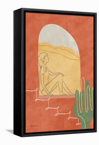 Self Care I-Becky Thorns-Framed Stretched Canvas