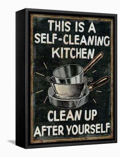 Self Cleaning Kitchen-Pela Design-Framed Stretched Canvas
