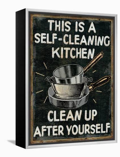 Self Cleaning Kitchen-Pela Design-Framed Stretched Canvas