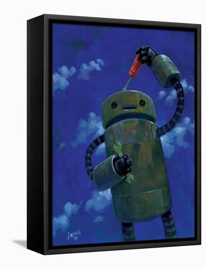 Self Help 2-Aaron Jasinski-Framed Stretched Canvas