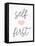 Self Love First-Kimberly Allen-Framed Stretched Canvas