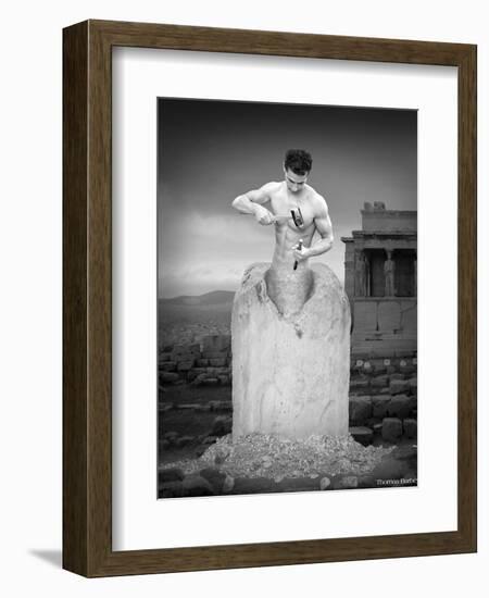 Self Made Man-Thomas Barbey-Framed Giclee Print