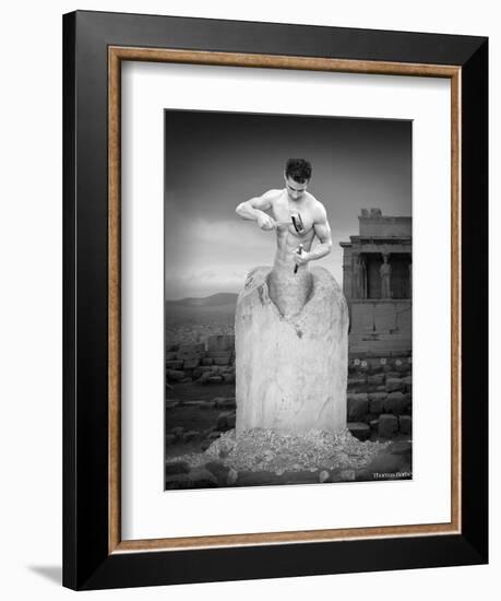 Self Made Man-Thomas Barbey-Framed Giclee Print