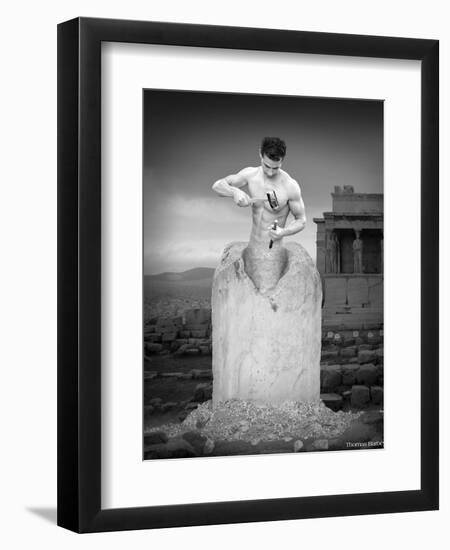 Self Made Man-Thomas Barbey-Framed Giclee Print