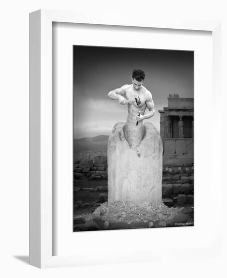 Self Made Man-Thomas Barbey-Framed Giclee Print