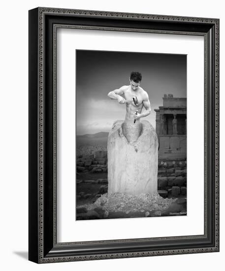 Self Made Man-Thomas Barbey-Framed Giclee Print