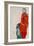 Self Portait as a Prisoner Ich Liebe Gegensaetze (I Love Antitheses)-Egon Schiele-Framed Giclee Print