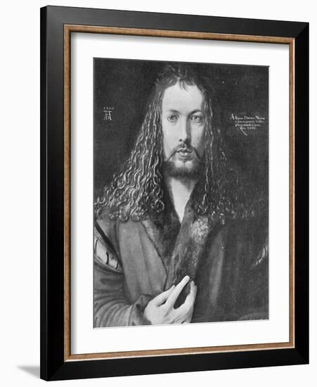 'Self-Portrait', 1500, (1906)-Albrecht Durer-Framed Giclee Print