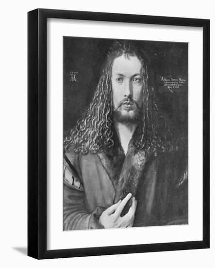 'Self-Portrait', 1500, (1906)-Albrecht Durer-Framed Giclee Print