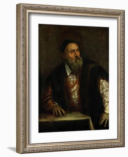 Self-Portrait, 1562-Titian (Tiziano Vecelli)-Framed Giclee Print