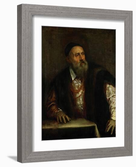 Self-Portrait, 1562-Titian (Tiziano Vecelli)-Framed Giclee Print