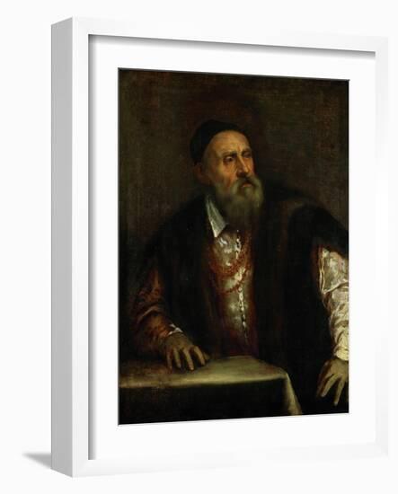 Self-Portrait, 1562-Titian (Tiziano Vecelli)-Framed Giclee Print