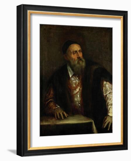 Self-Portrait, 1562-Titian (Tiziano Vecelli)-Framed Giclee Print