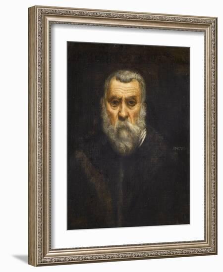 Self-Portrait, 1588-Jacopo Tintoretto-Framed Giclee Print