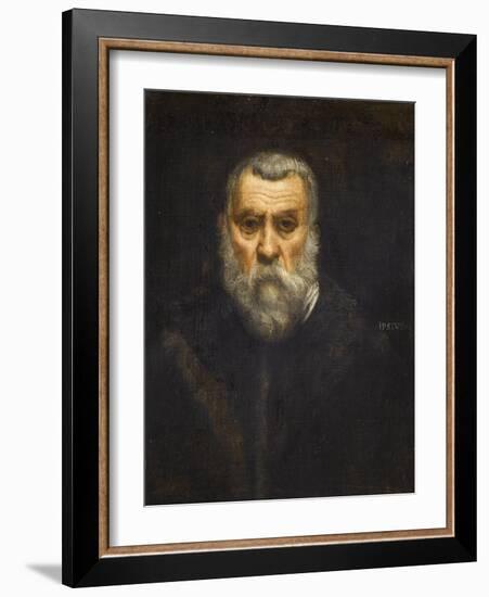 Self-Portrait, 1588-Jacopo Tintoretto-Framed Giclee Print