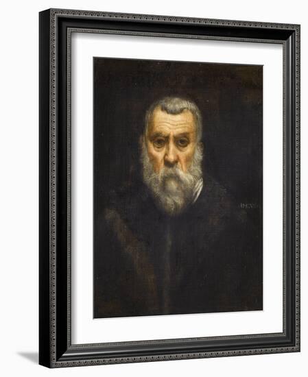 Self-Portrait, 1588-Jacopo Tintoretto-Framed Giclee Print