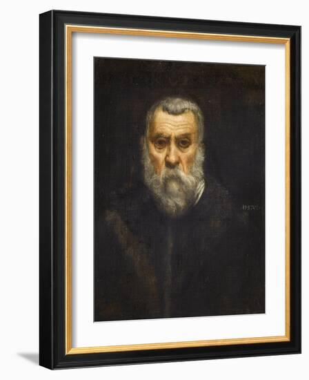 Self-Portrait, 1588-Jacopo Tintoretto-Framed Giclee Print