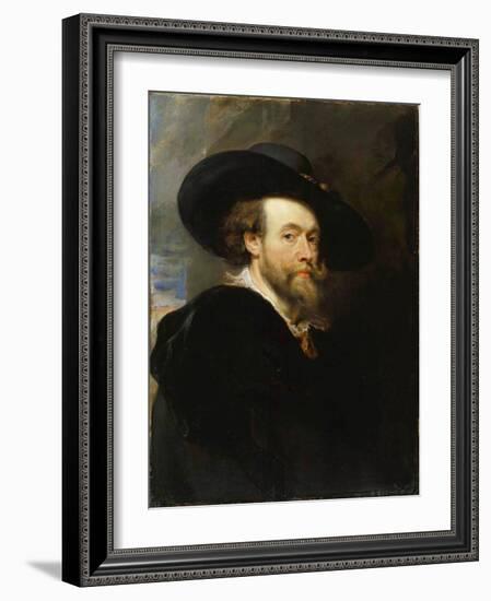 Self-Portrait, 1623-Peter Paul Rubens-Framed Giclee Print