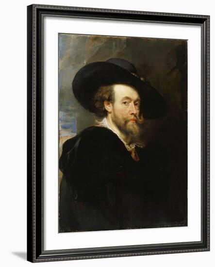 Self-Portrait, 1623-Peter Paul Rubens-Framed Giclee Print