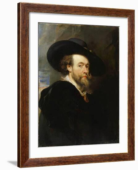 Self-Portrait, 1623-Peter Paul Rubens-Framed Giclee Print